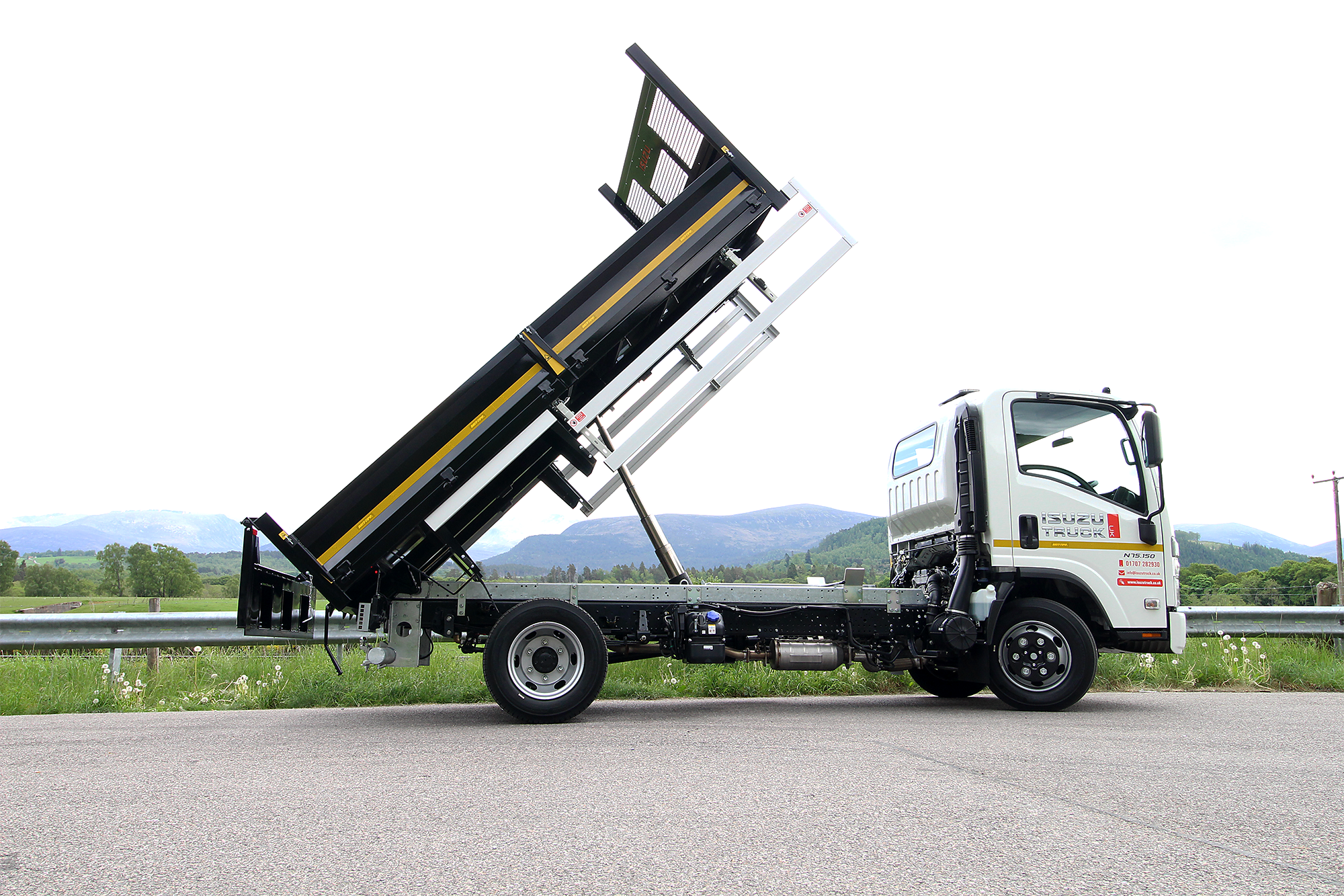 7_5 tonne – N75 Tipper – Front 3Q – V3
