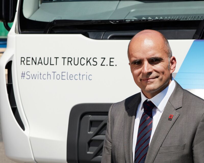 Carlos Rodrigues MD Renault Trucks UK and Ireland