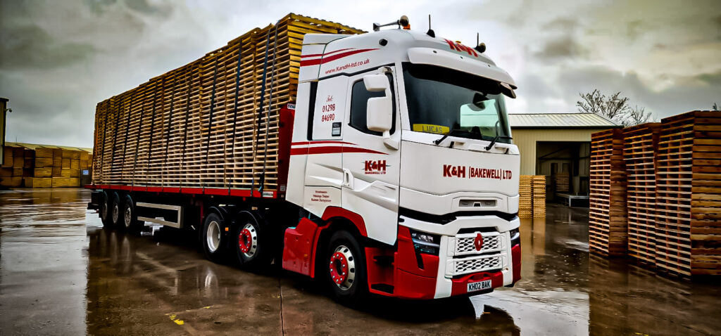 first renault truck for K&H Bakewell