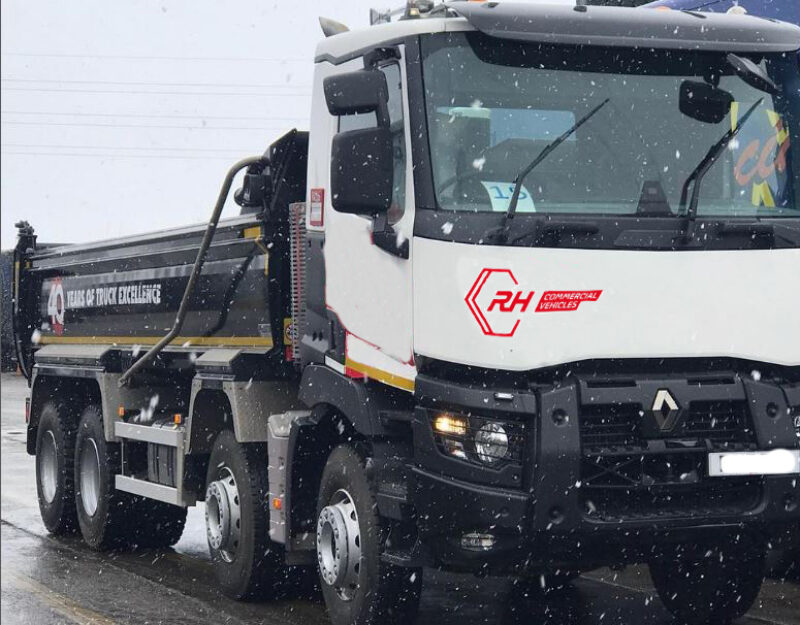RHCV Truck in the snow